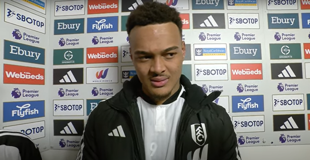 Fulham striker Rodrigo Muniz