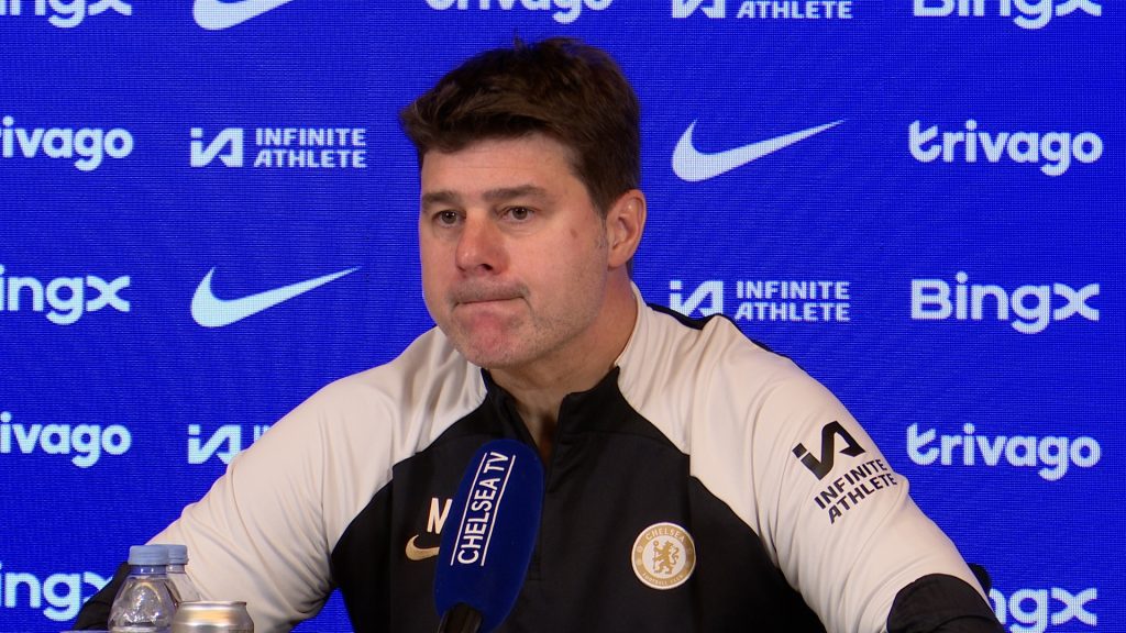 Chelsea manager Mauricio Pochettino