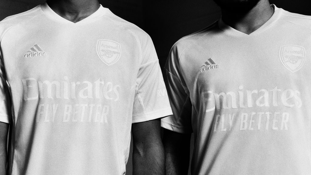 Arsenal's all white kit