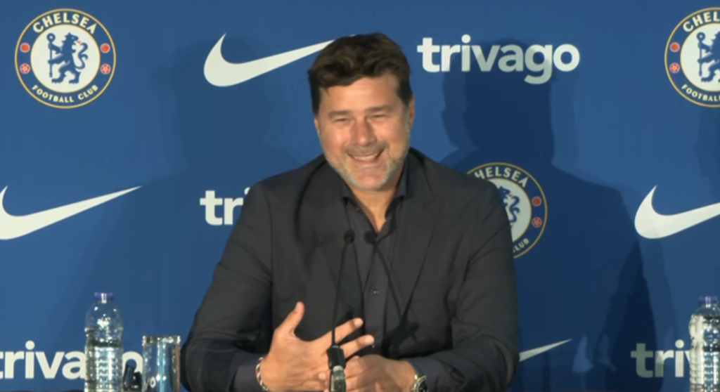 Chelsea manager Mauricio Pochettino