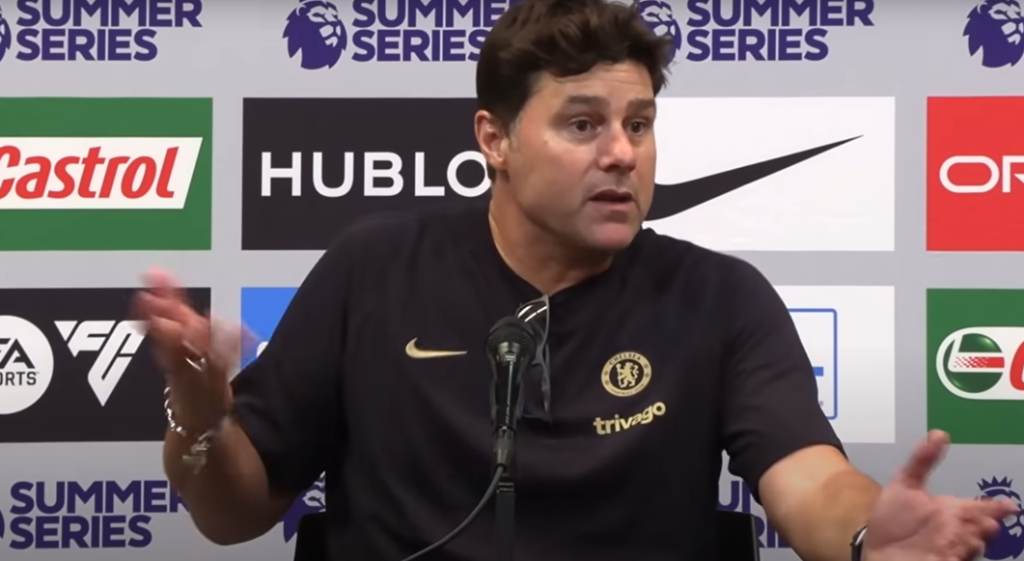 Chelsea manager Mauricio Pochettino
