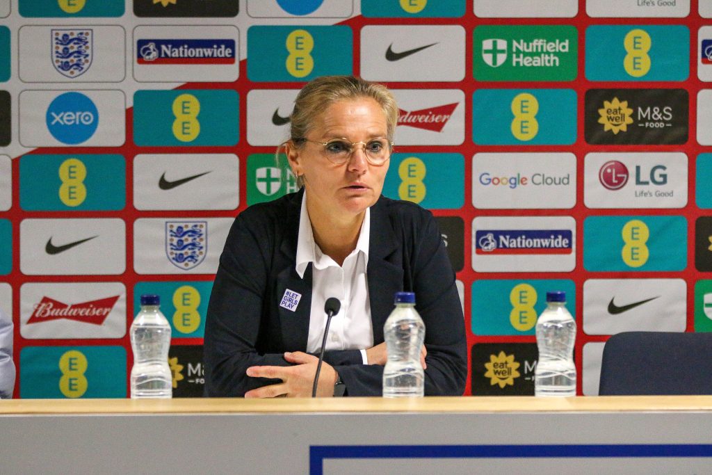 England Women's manager Sarina Wiegman