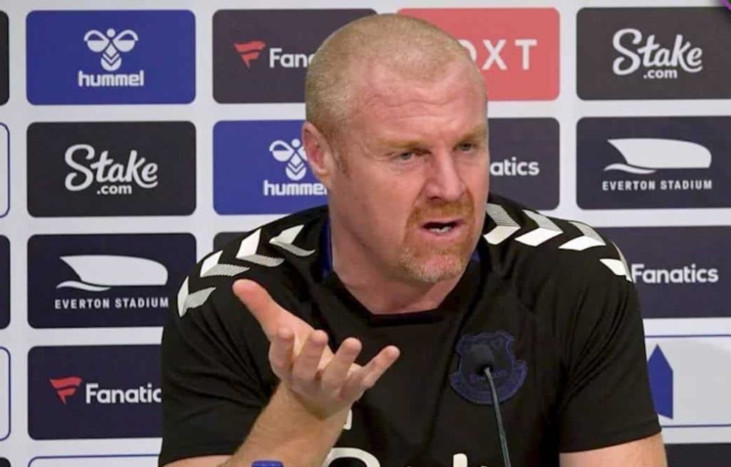 Everton manager Sean Dyche