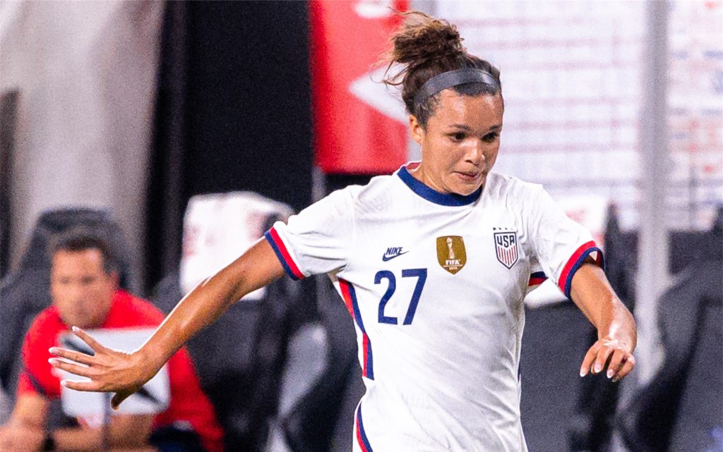 Sophia Smith of the USA Women's team