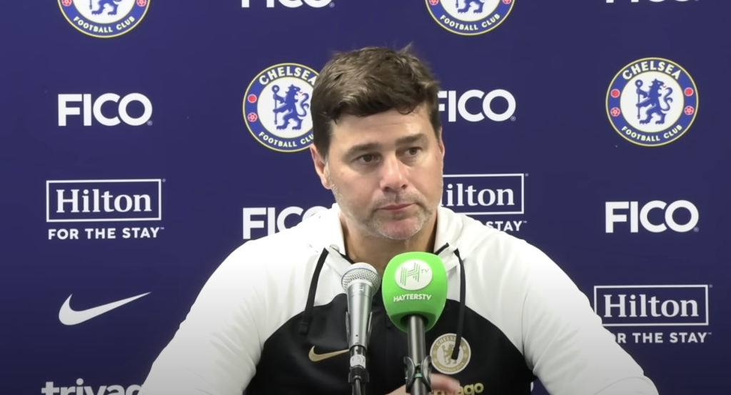 Chelsea manager Mauricio Pochettino