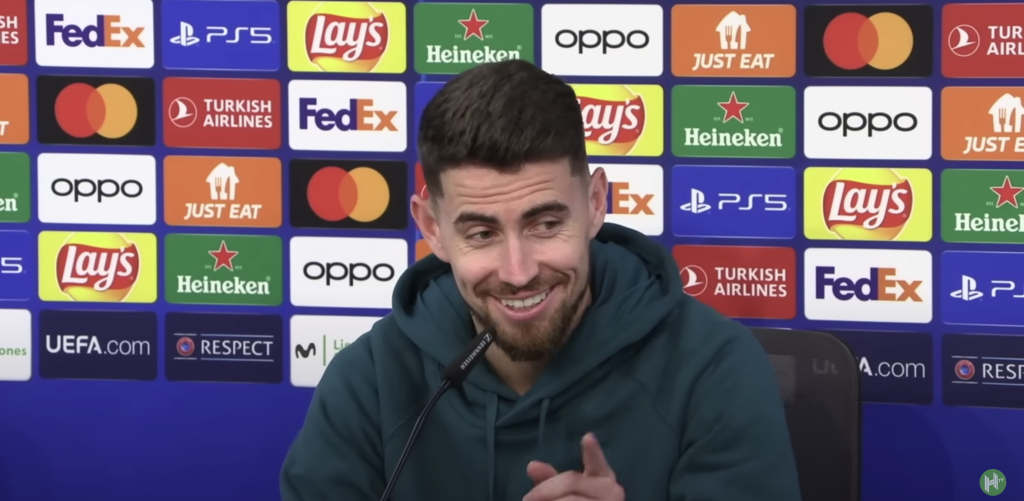 Arsenal midfielder Jorginho