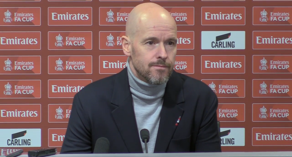 Man Utd boss Erik Ten Hag