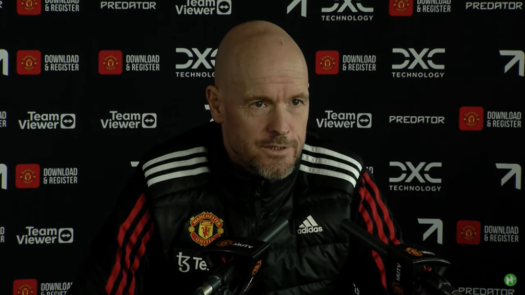 Man Utd boss Erik Ten Hag