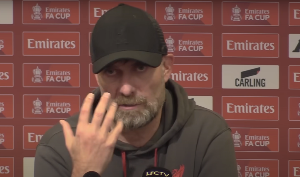 Liverpool boss Jurgen Klopp