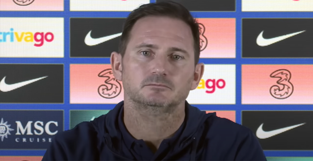 Chelsea caretaker manager Frank Lampard