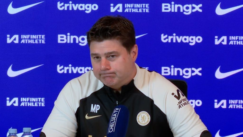 Chelsea manager Mauricio Pochettino