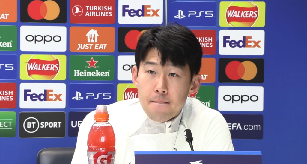 Spurs attacker Heung-Min Son